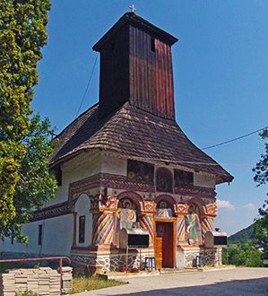 Biserica Sfintii Voievozi din Cheia Judetul Valcea