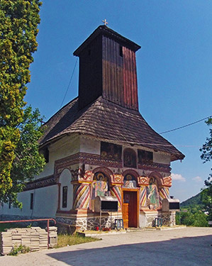 Biserica Sfintii Voievozi din Cheia Judetul Valcea